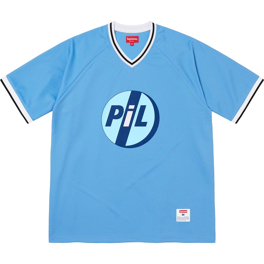 Details on PiL Baseball Top Light Blue from fall winter 2022 (Price is $98)