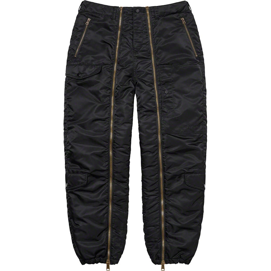 Details on Nylon Flight Pant Black from fall winter
                                                    2022 (Price is $298)