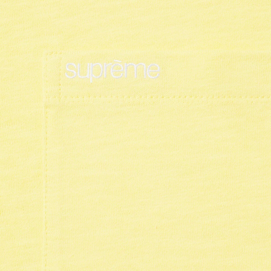 Details on S S Pocket Tee Pale Yellow from fall winter
                                                    2022 (Price is $60)