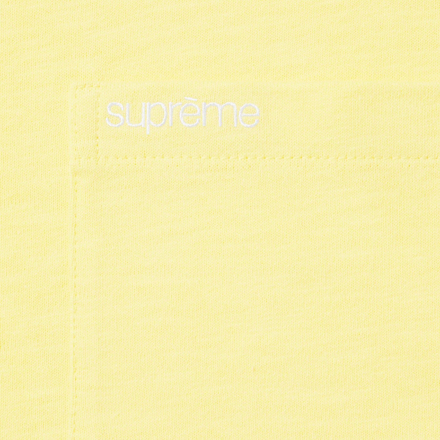 Details on S S Pocket Tee Pale Yellow from fall winter
                                                    2022 (Price is $60)