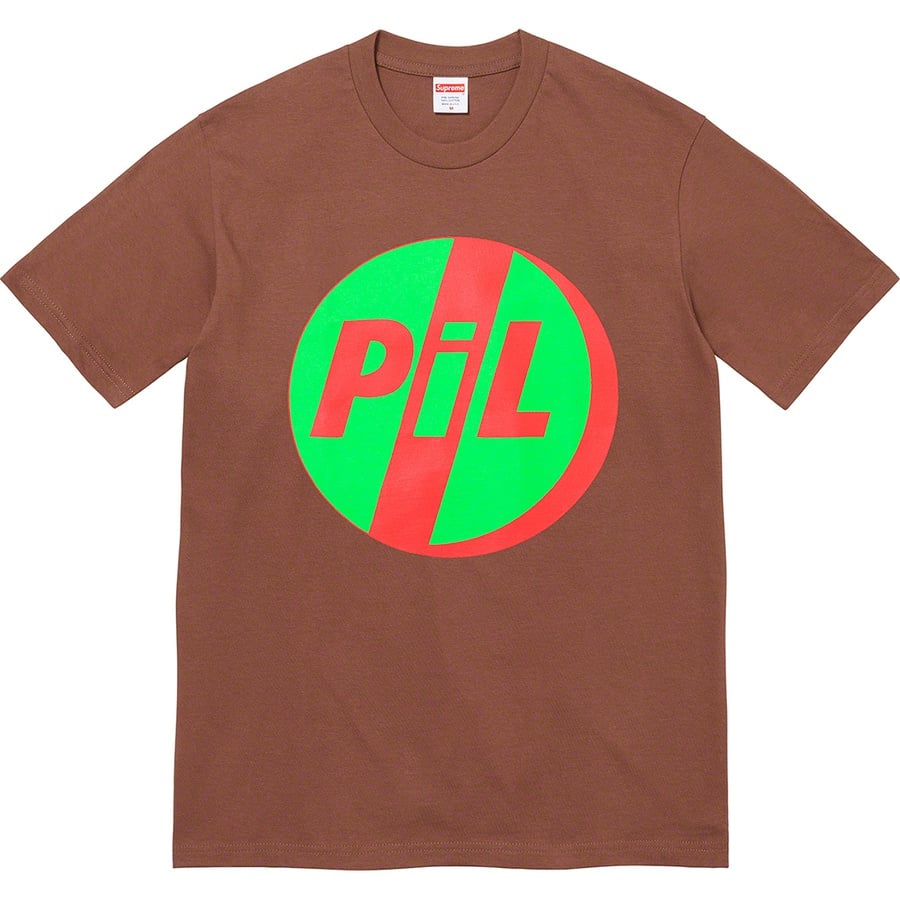 Supreme PiL Tee (FW22) - Brown - $48
