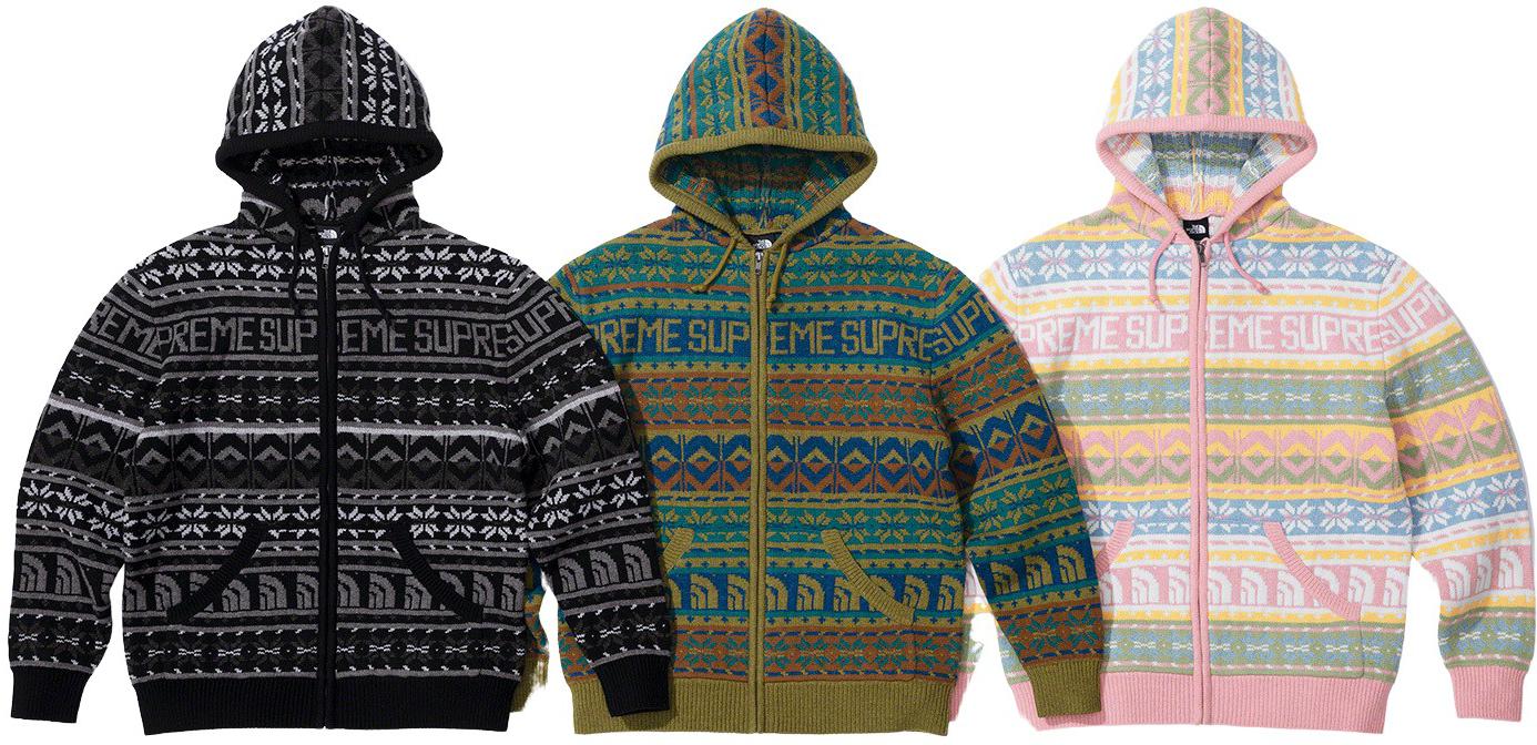 The North Face Zip Up Hooded Sweater - fall winter 2022 - Supreme