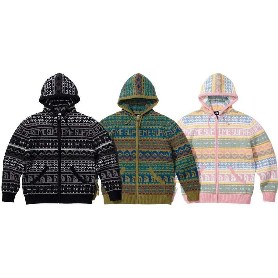 The North Face Zip Up Hooded Sweater - fall winter 2022 - Supreme