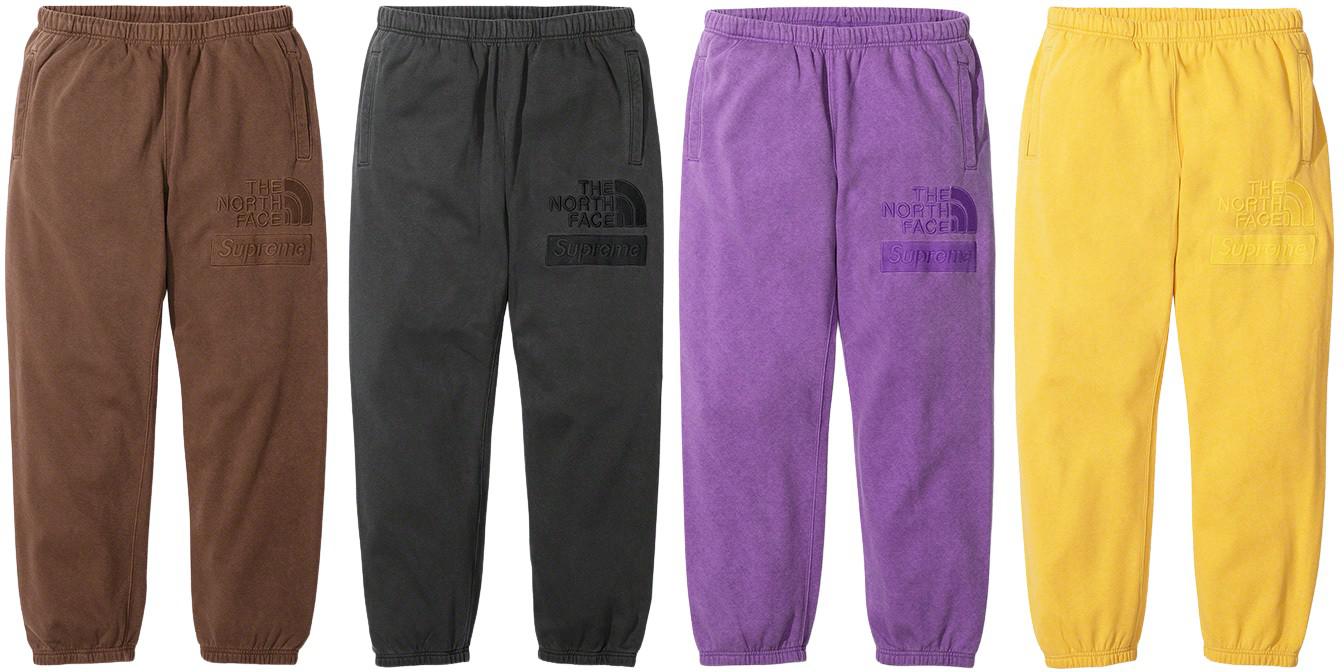 The North Face Pigment Printed Sweatpant - fall winter 2022 - Supreme