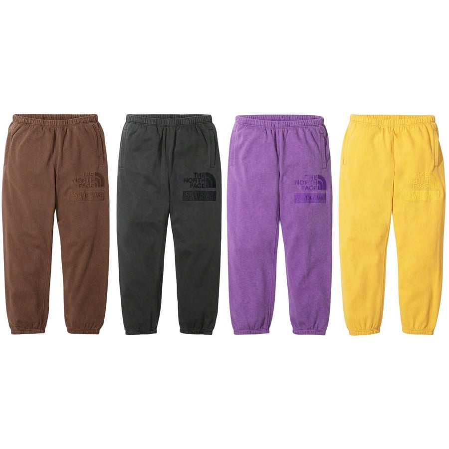 The North Face Pigment Printed Sweatpant - fall winter 2022 - Supreme