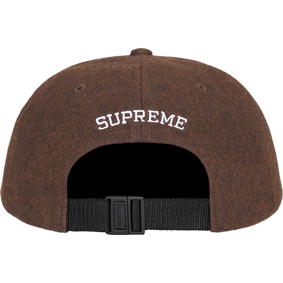 Details on Waxed Wool 6-Panel Brown from fall winter 2022 (Price is $58)