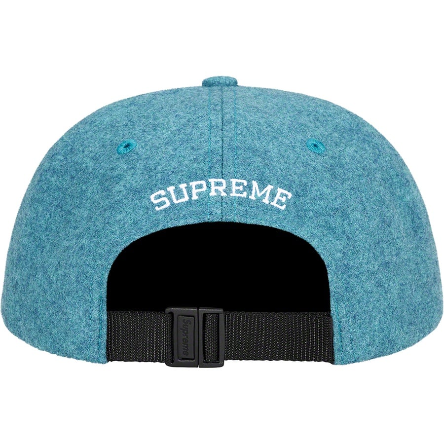 Details on Waxed Wool 6-Panel Cyan from fall winter
                                                    2022 (Price is $58)
