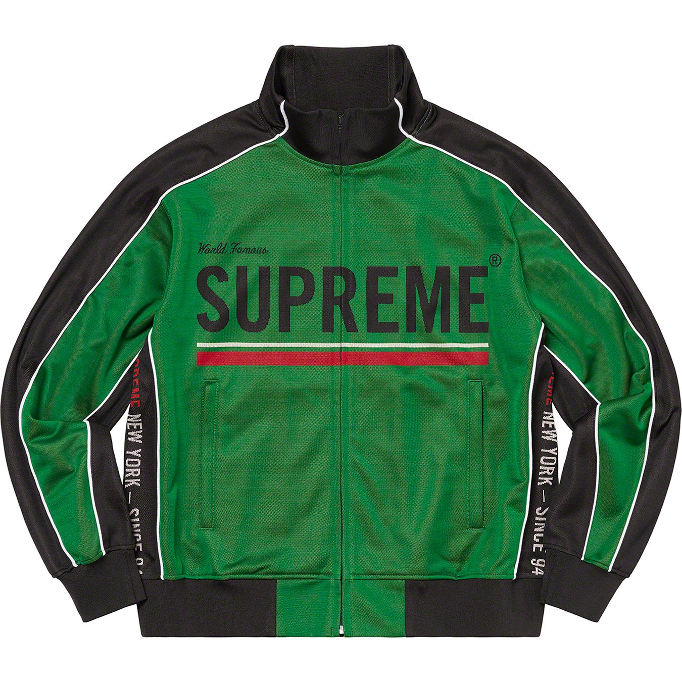 Supreme World Famous Track Jacket L