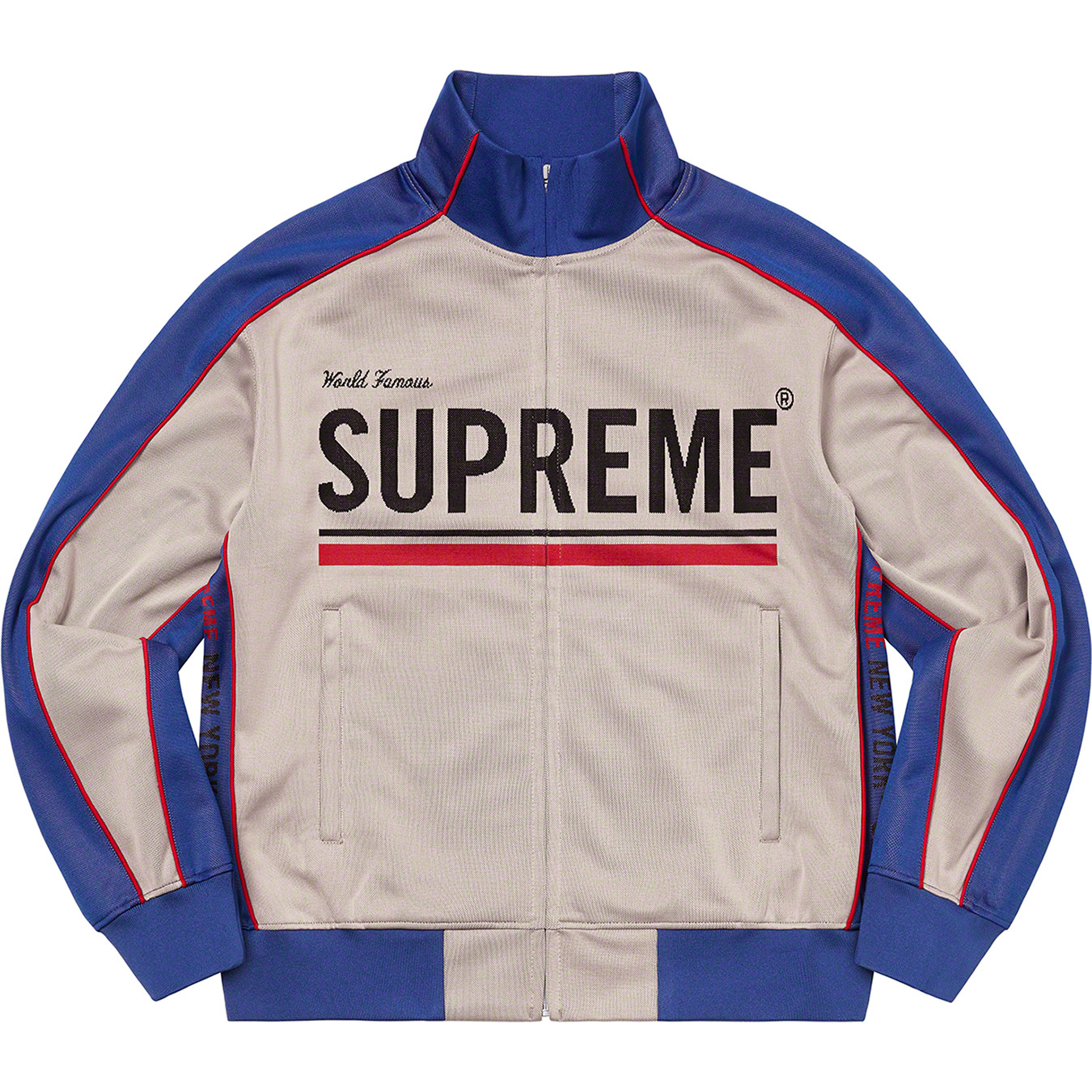 World Famous Jacquard Track Jacket - fall winter 2022 - Supreme