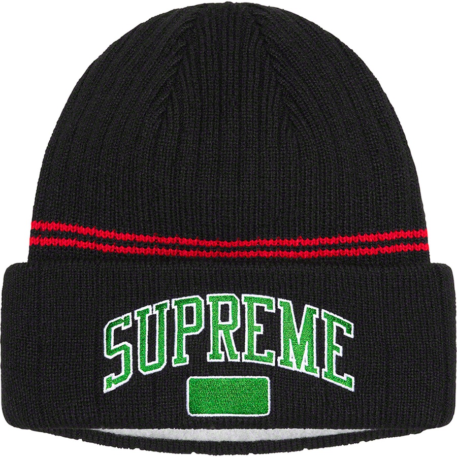 Details on Fleece Lined Beanie Black from fall winter 2022 (Price is $40)