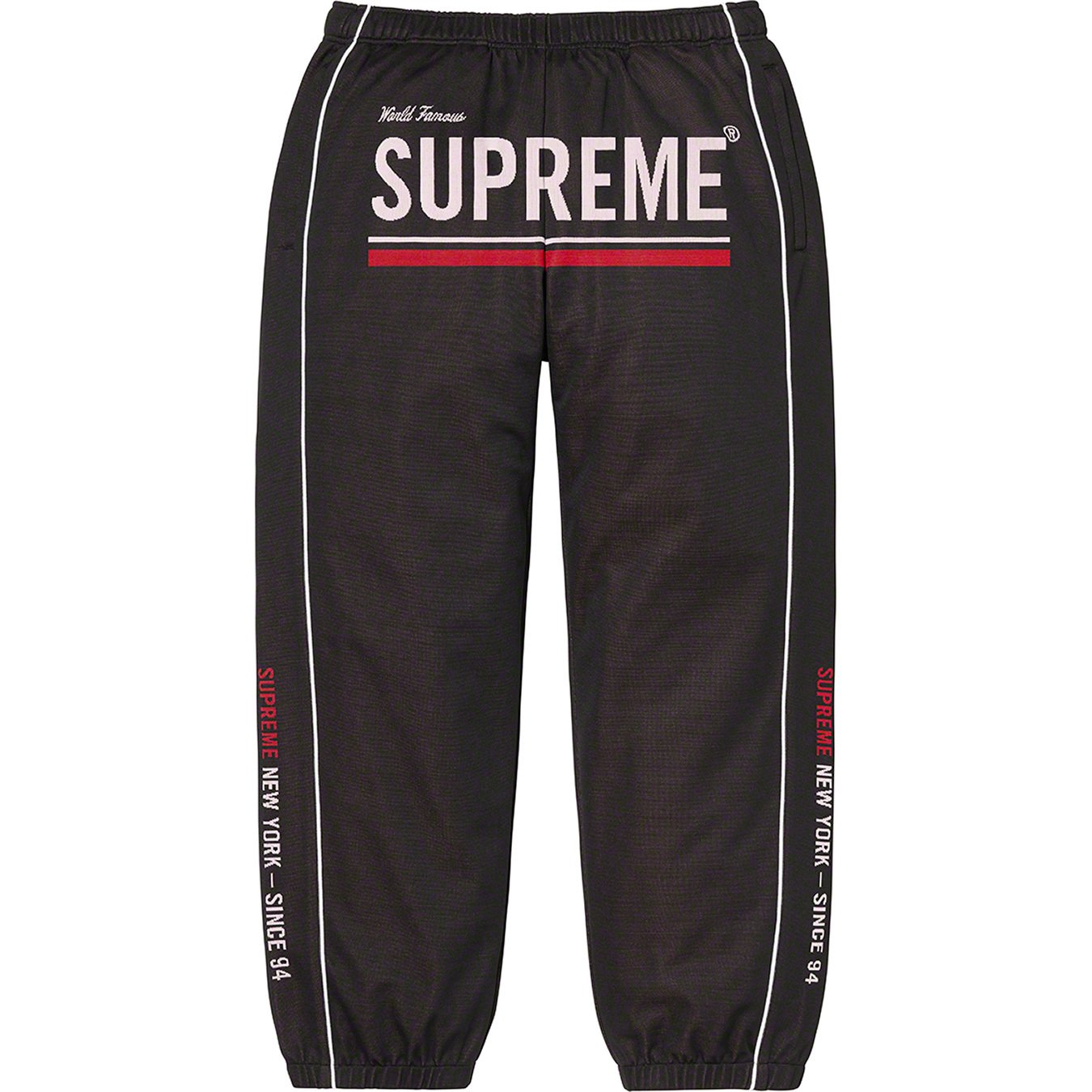 World Famous Jacquard Track Pant - fall winter 2022 - Supreme