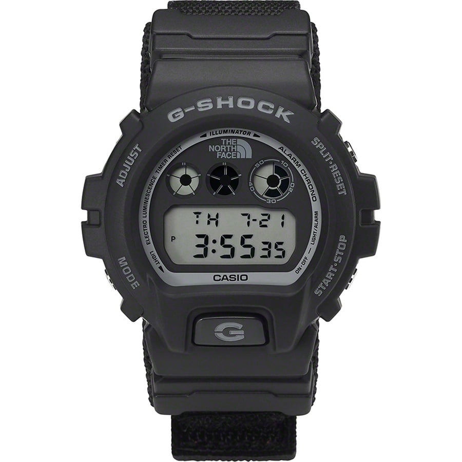 Details on Supreme The North Face G-SHOCK Watch Black from fall winter
                                                    2022 (Price is $188)