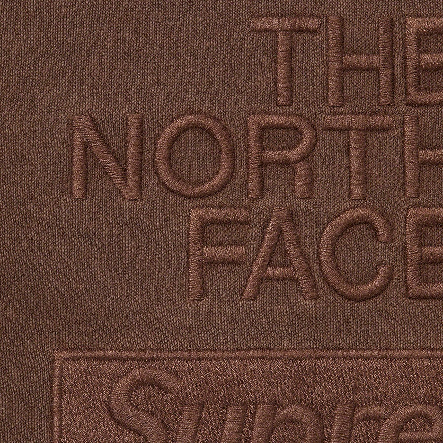 Details on Supreme The North Face Pigment Printed Sweatpant Brown from fall winter
                                                    2022 (Price is $138)