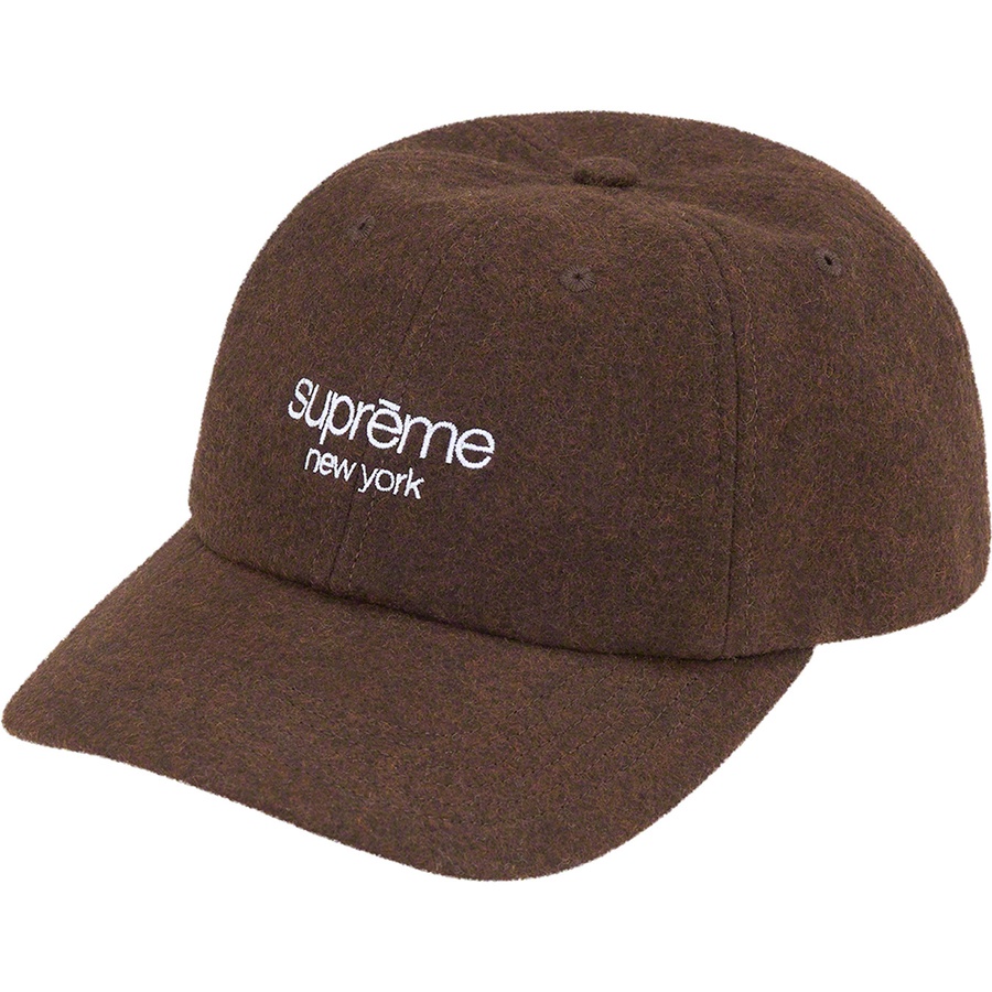 Details on Waxed Wool 6-Panel Brown from fall winter
                                                    2022 (Price is $58)