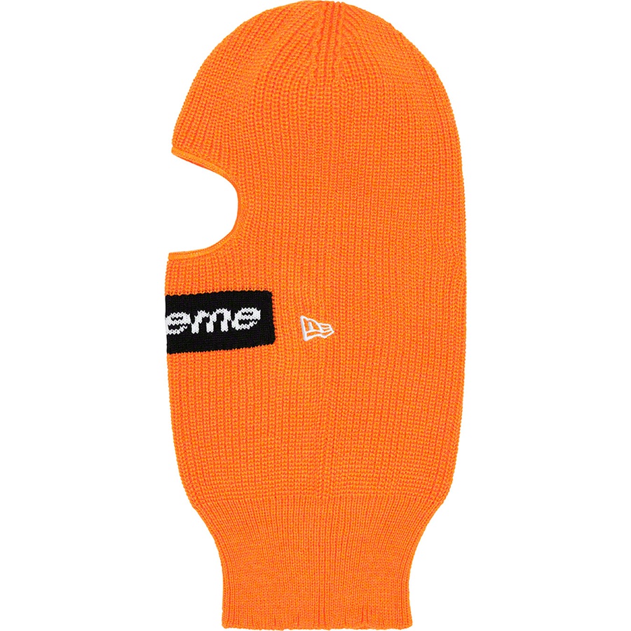 Details on New Era Box Logo Balaclava Orange from fall winter
                                                    2022 (Price is $58)