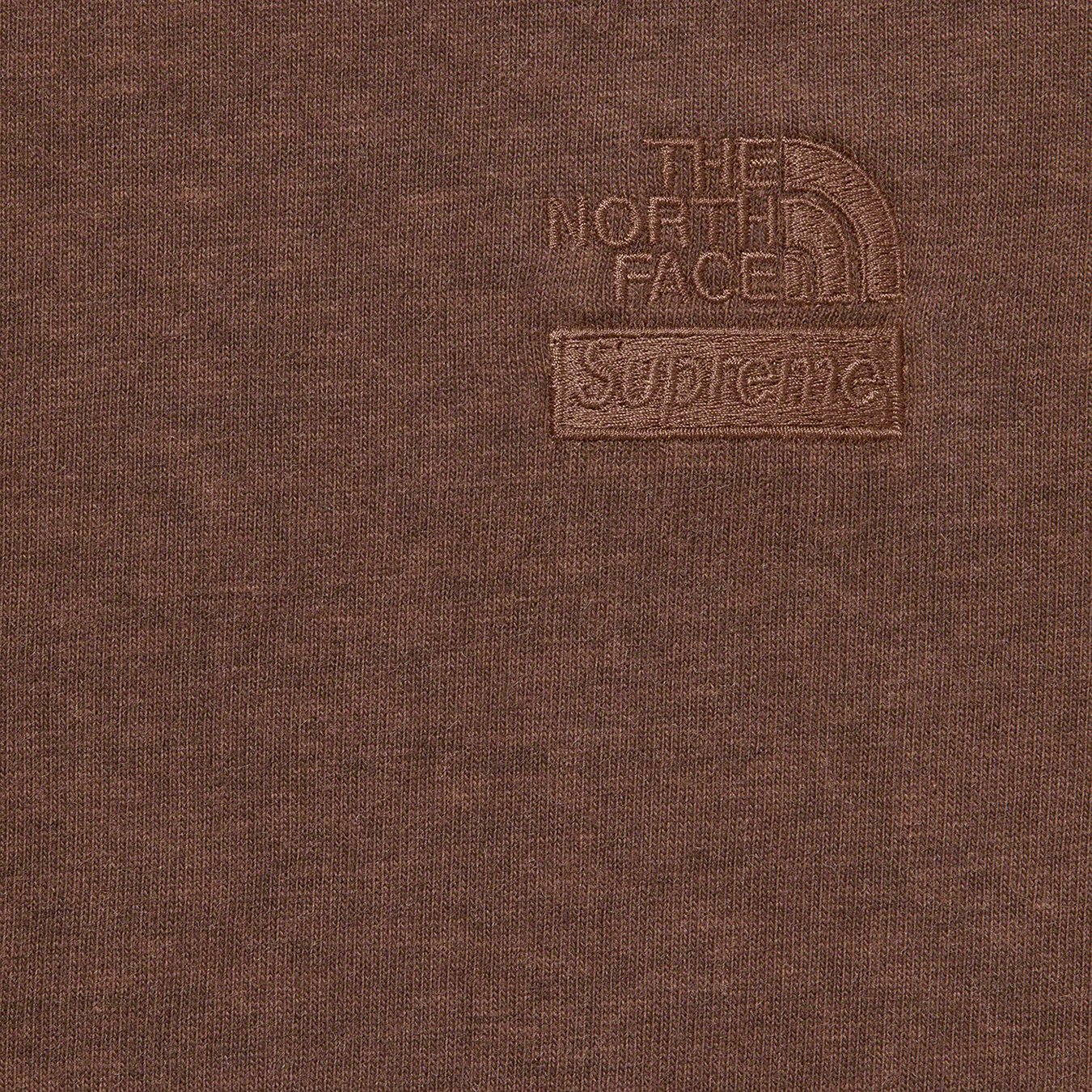 Supreme The North Face Pigment Printed Hooded Sweatshirt Brown – EDS Store