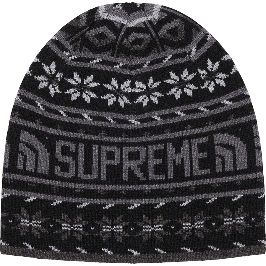 Details on Supreme The North Face Beanie Black from fall winter 2022 (Price is $40)