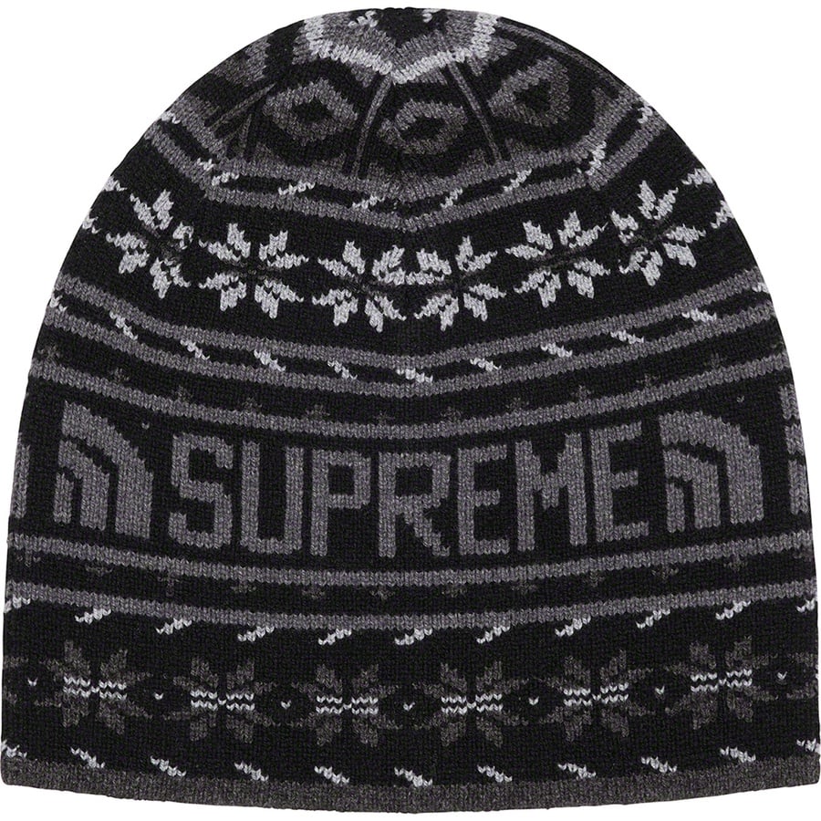 Details on Supreme The North Face Beanie Black from fall winter
                                                    2022 (Price is $40)