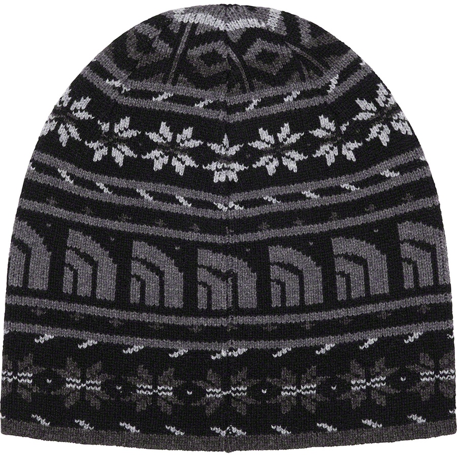 Details on Supreme The North Face Beanie Black from fall winter 2022 (Price is $40)