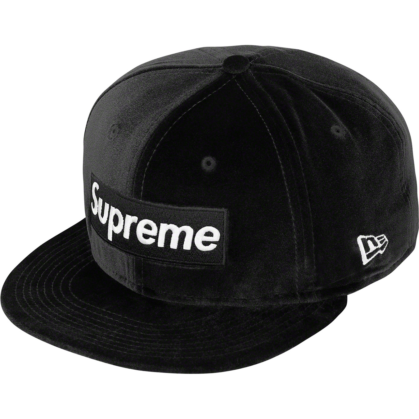 Velour Box Logo New Era - fall winter 2022 - Supreme