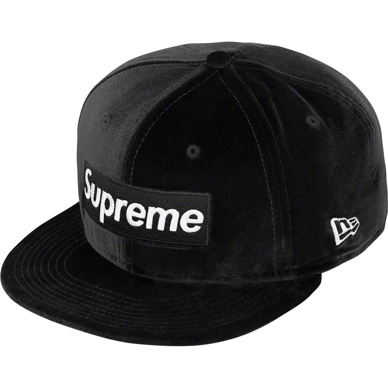 Velour Box Logo New Era   fall winter    Supreme