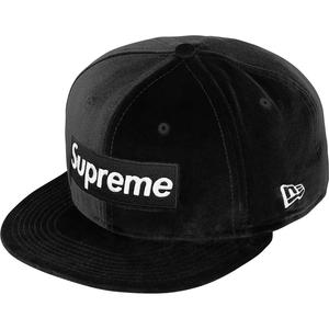 Velour Box Logo New Era - fall winter 2022 - Supreme