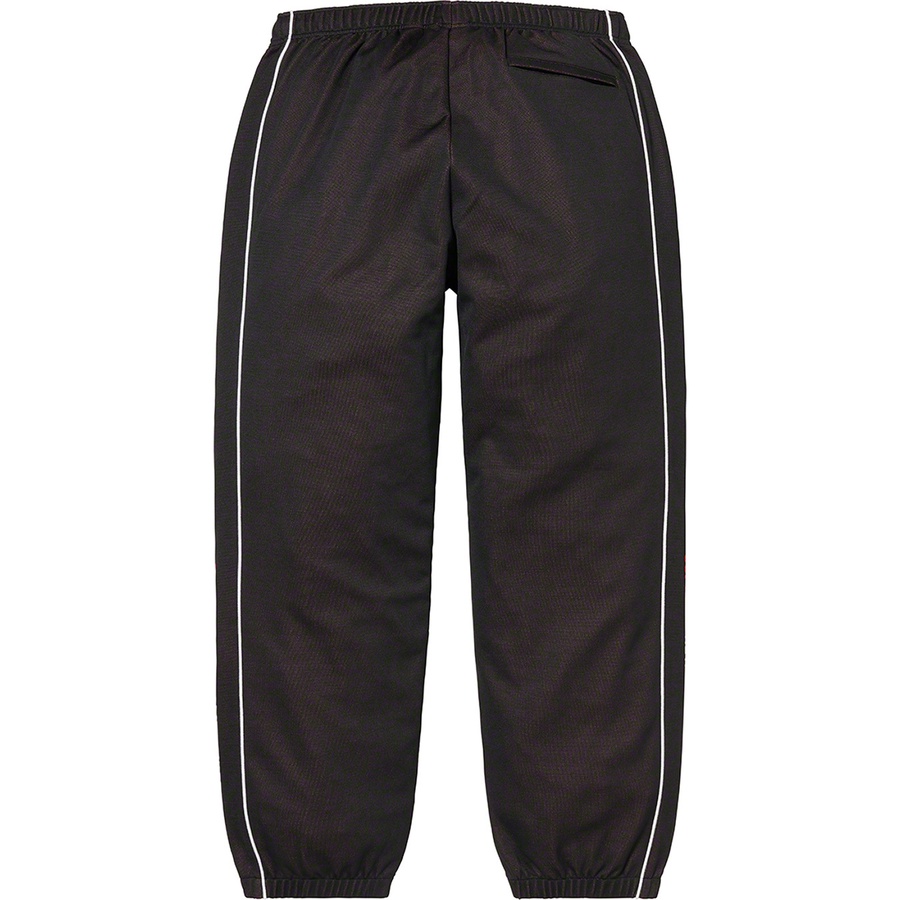 Details on World Famous Jacquard Track Pant Black from fall winter
                                                    2022 (Price is $138)