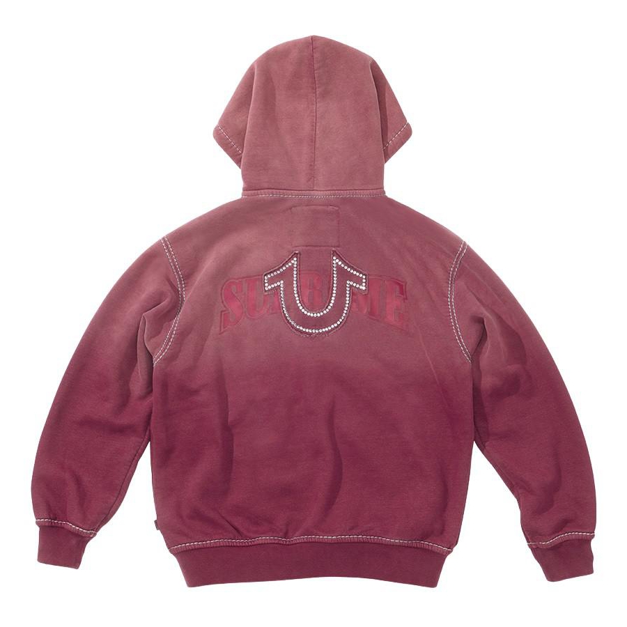 Details on Supreme True Religion Zip Up Hooded Sweatshirt  from fall winter
                                                    2022 (Price is $248)