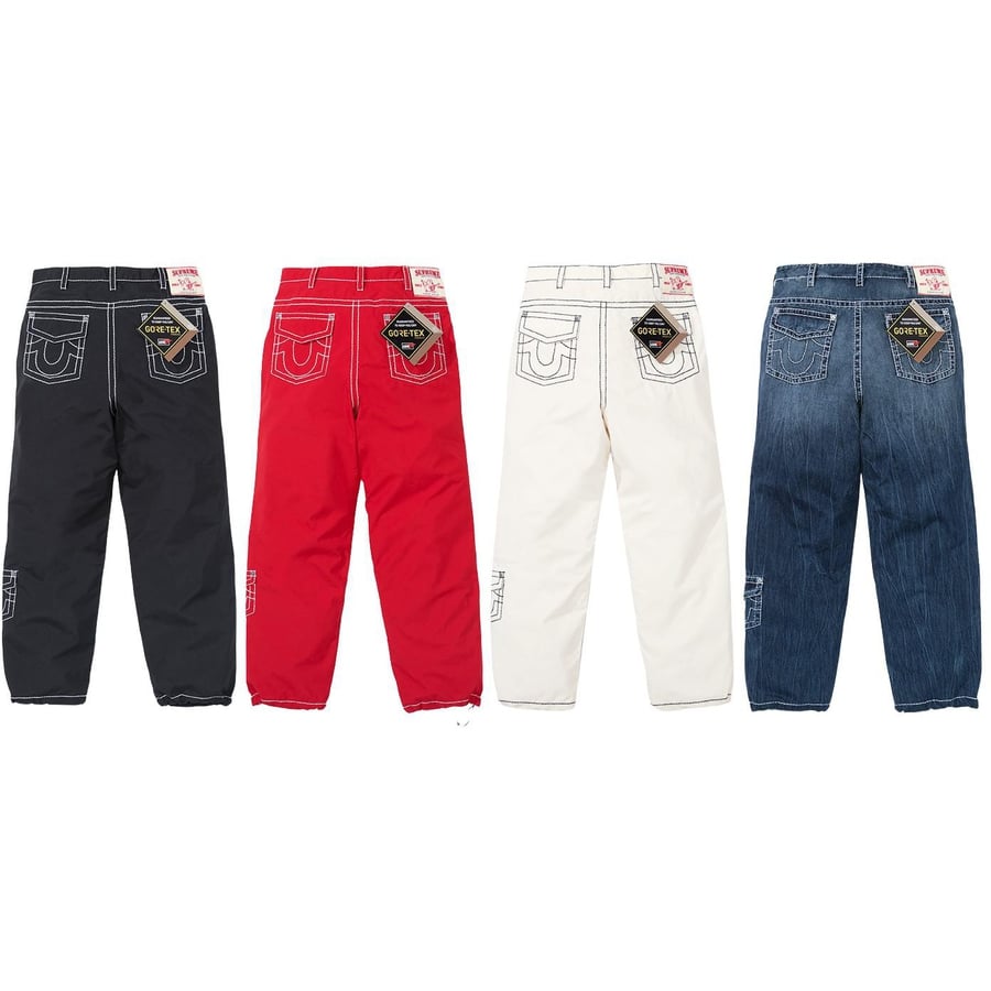 Details on Supreme True Religion GORE-TEX Pant  from fall winter
                                                    2022 (Price is $298)