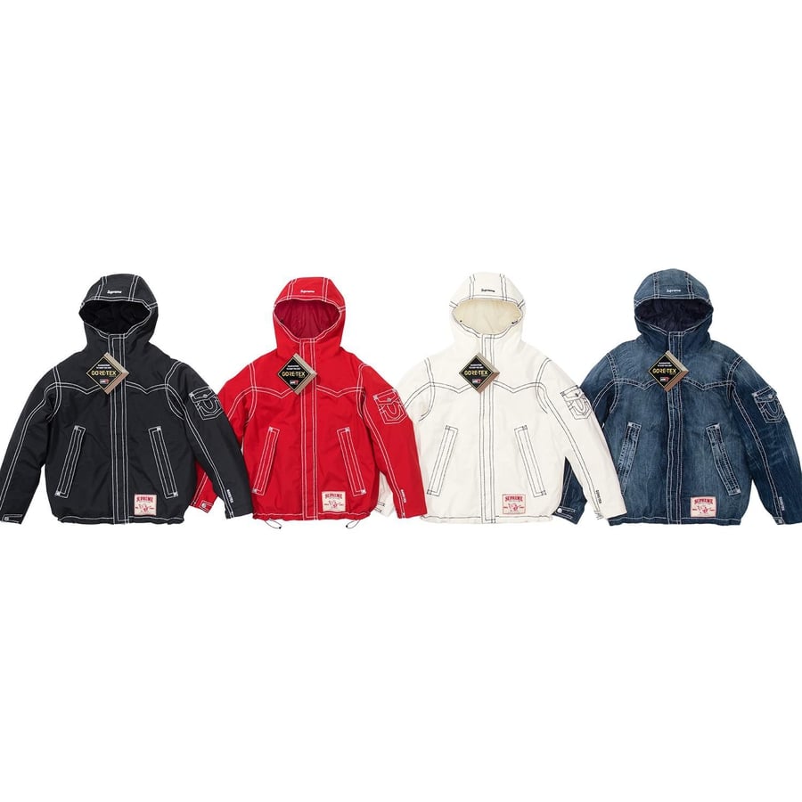 Supreme Supreme True Religion GORE-TEX Shell Jacket releasing on Week 14 for fall winter 22