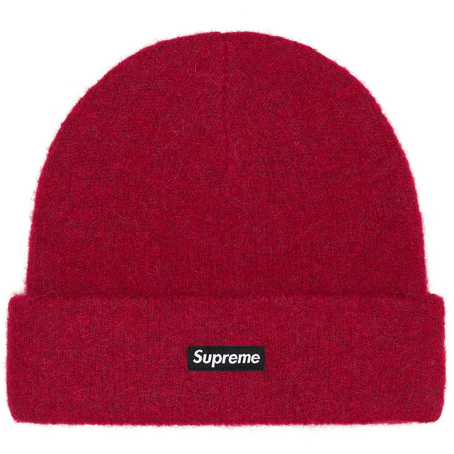 Details on Mohair Beanie Red from fall winter 2022 (Price is $44)