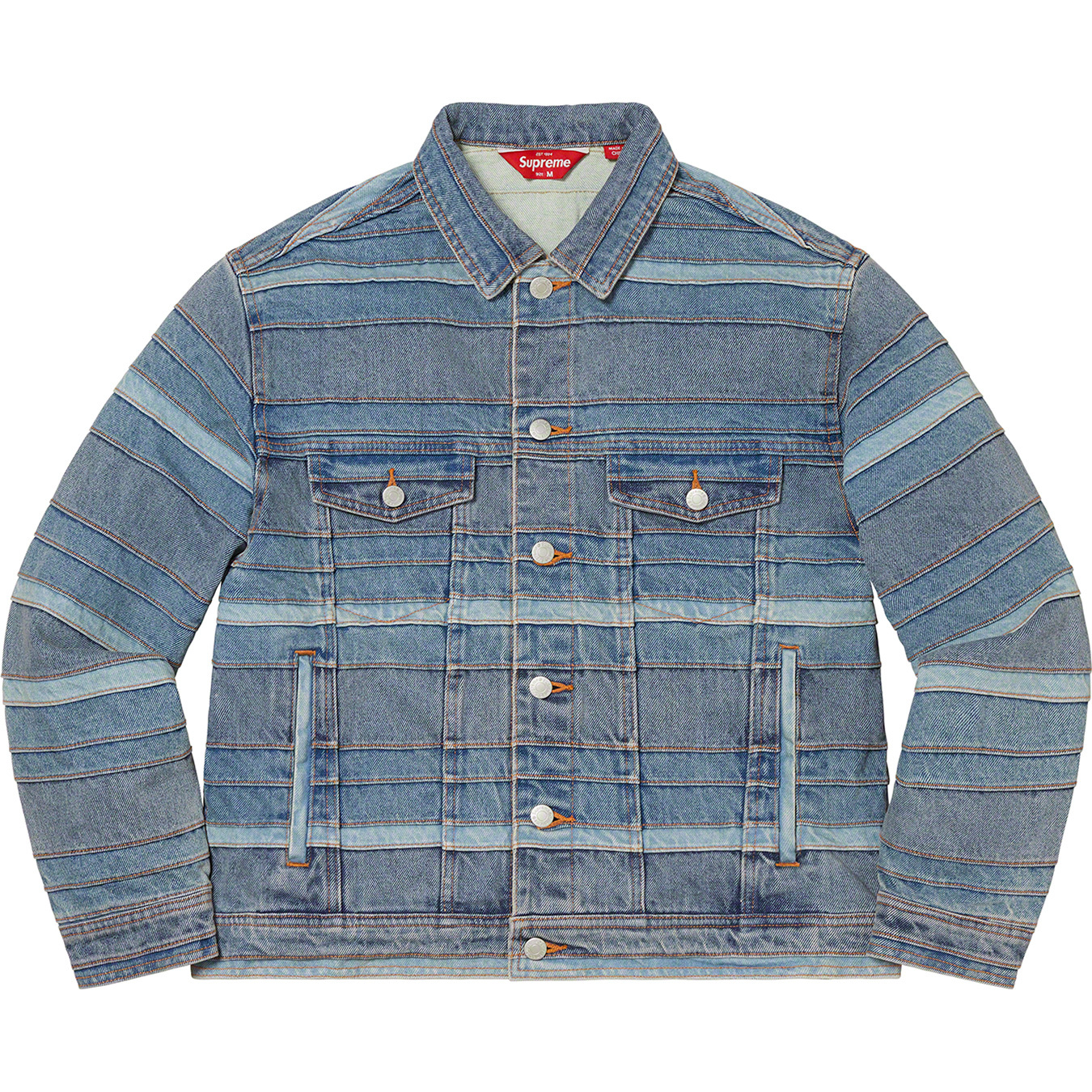 Layered Denim Trucker Jacket - fall winter 2022 - Supreme