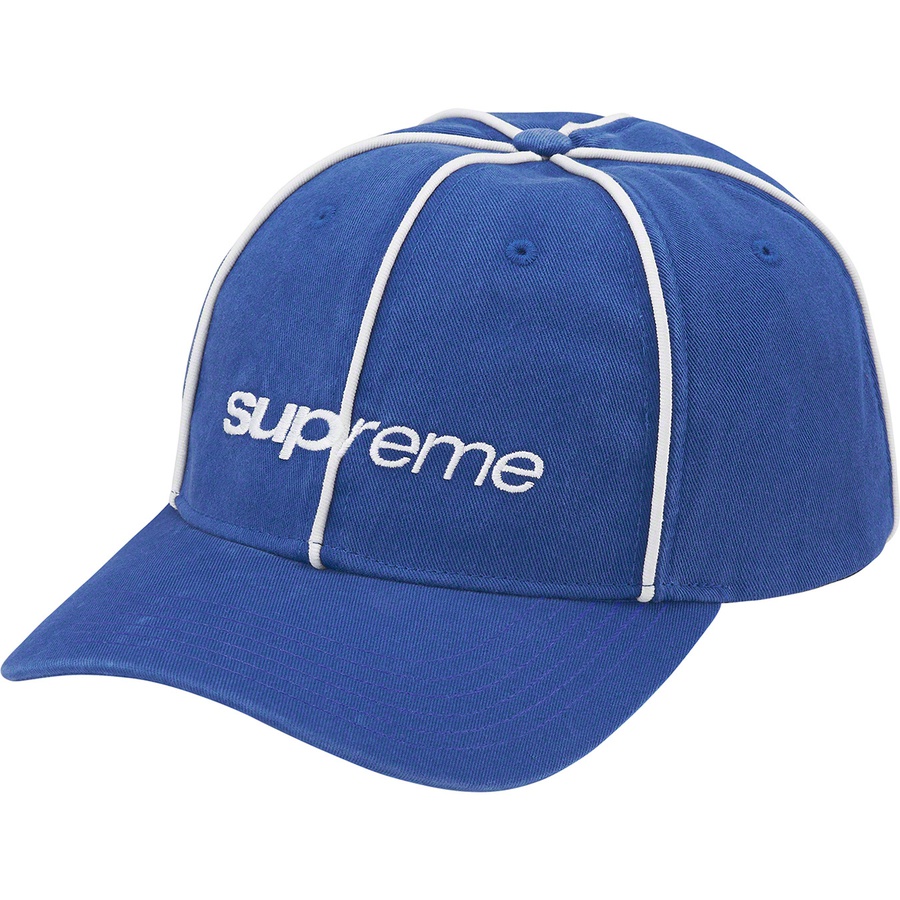 Details on Piping 6-Panel Blue from fall winter
                                                    2022 (Price is $48)