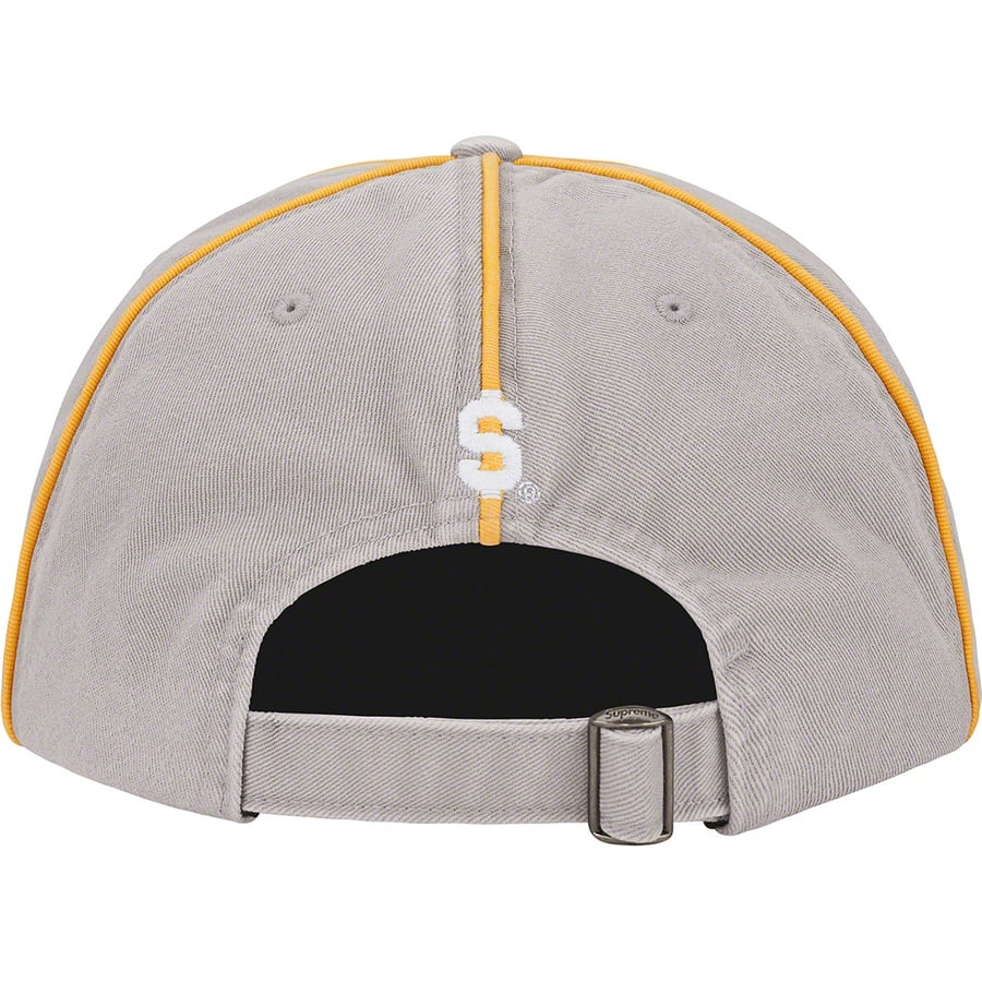 Details on Piping 6-Panel Grey from fall winter 2022 (Price is $48)