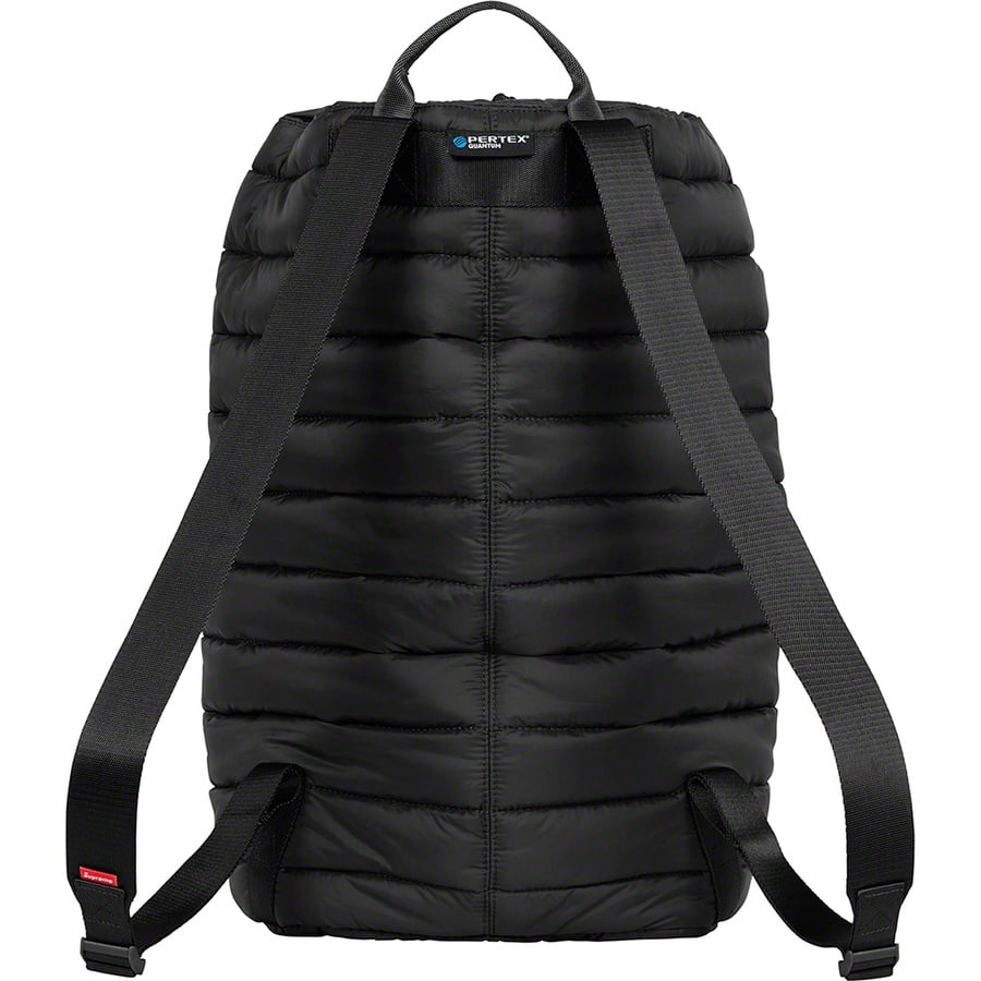 Details on Puffer Backpack Black from fall winter 2022 (Price is $128)