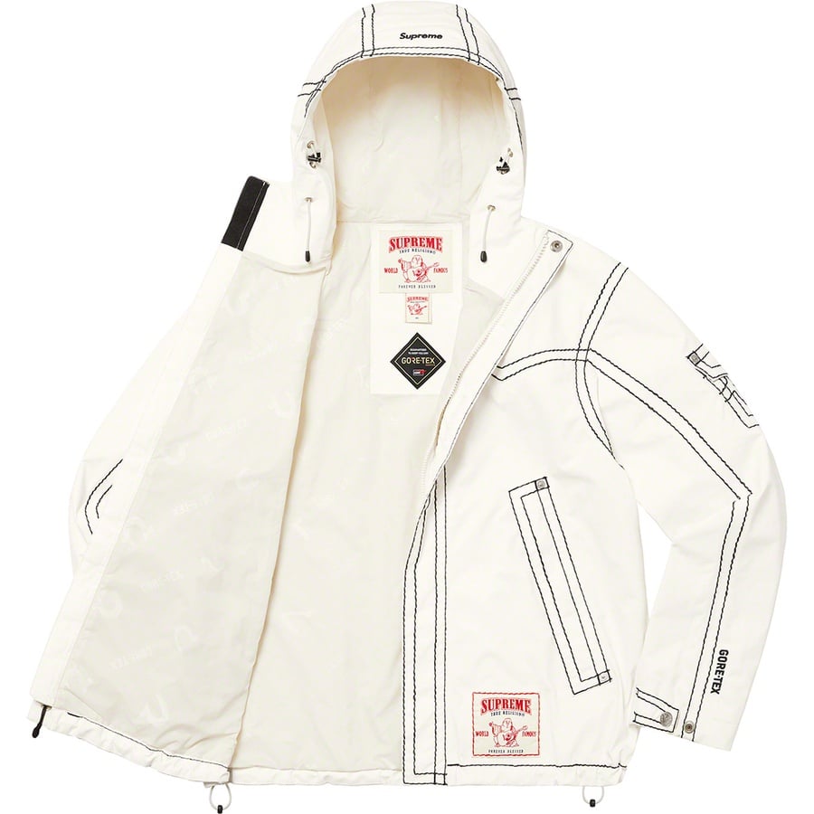 Details on Supreme True Religion GORE-TEX Shell Jacket Natural from fall winter
                                                    2022 (Price is $478)
