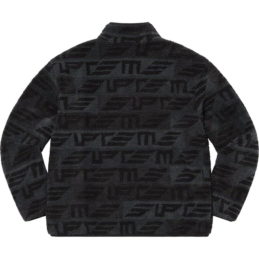 Details on Geo Reversible WINDSTOPPER Fleece Jacket Black from fall winter
                                                    2022 (Price is $238)