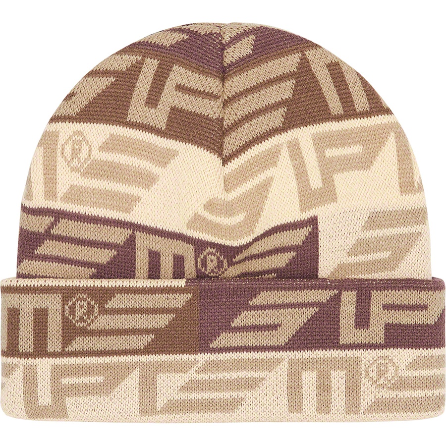Details on Geo Beanie Tan from fall winter
                                                    2022 (Price is $40)