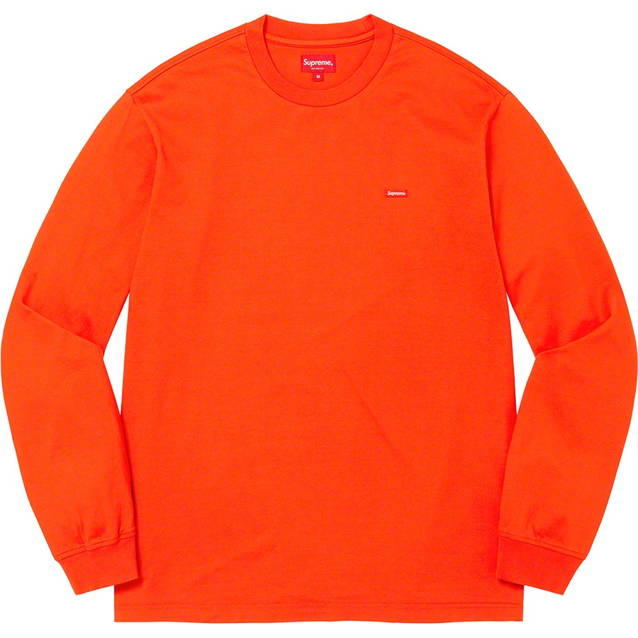 Details on Small Box L S Tee Bright Orange from fall winter
                                                    2022 (Price is $68)