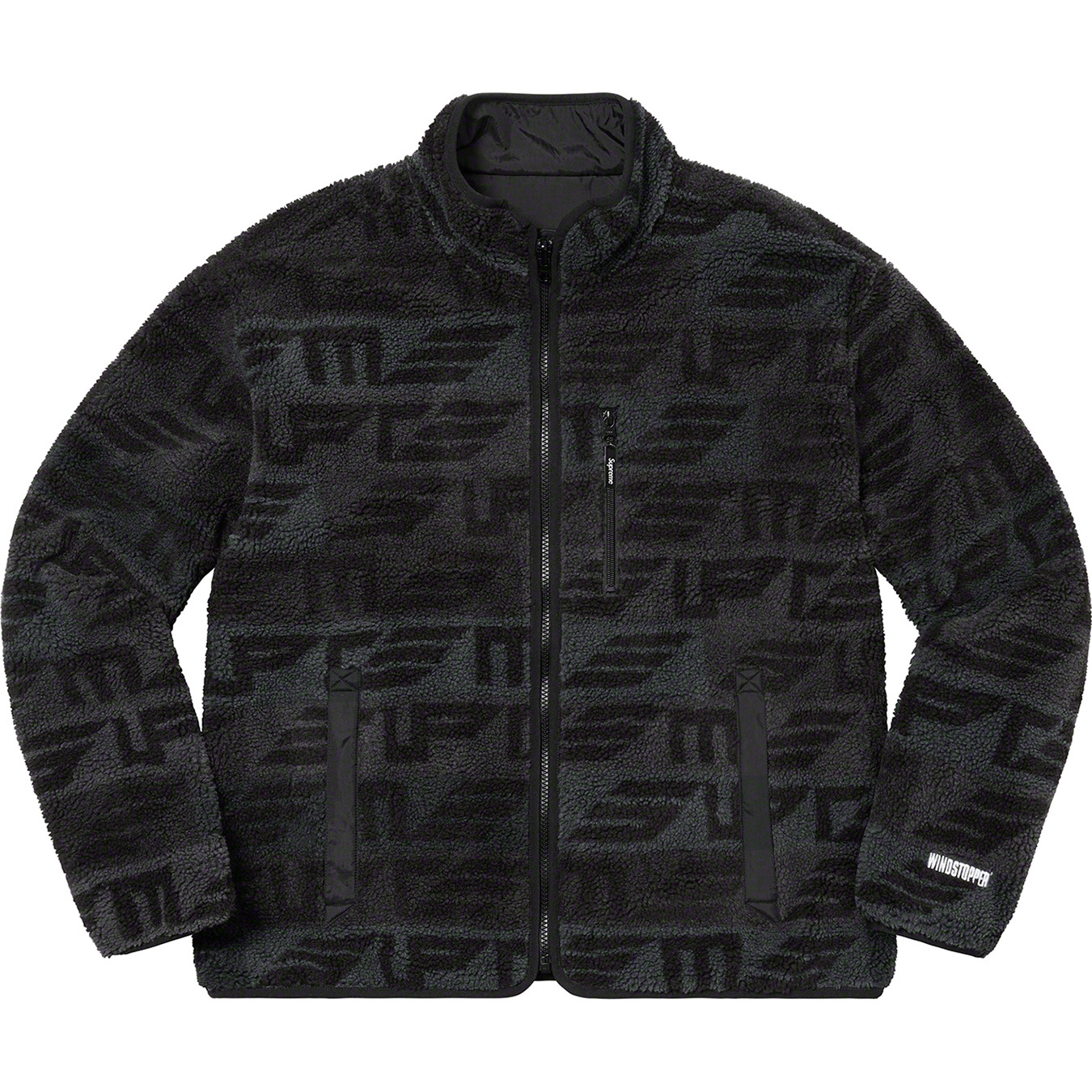 Supreme Geo Reversible jacket XLサイズフリース