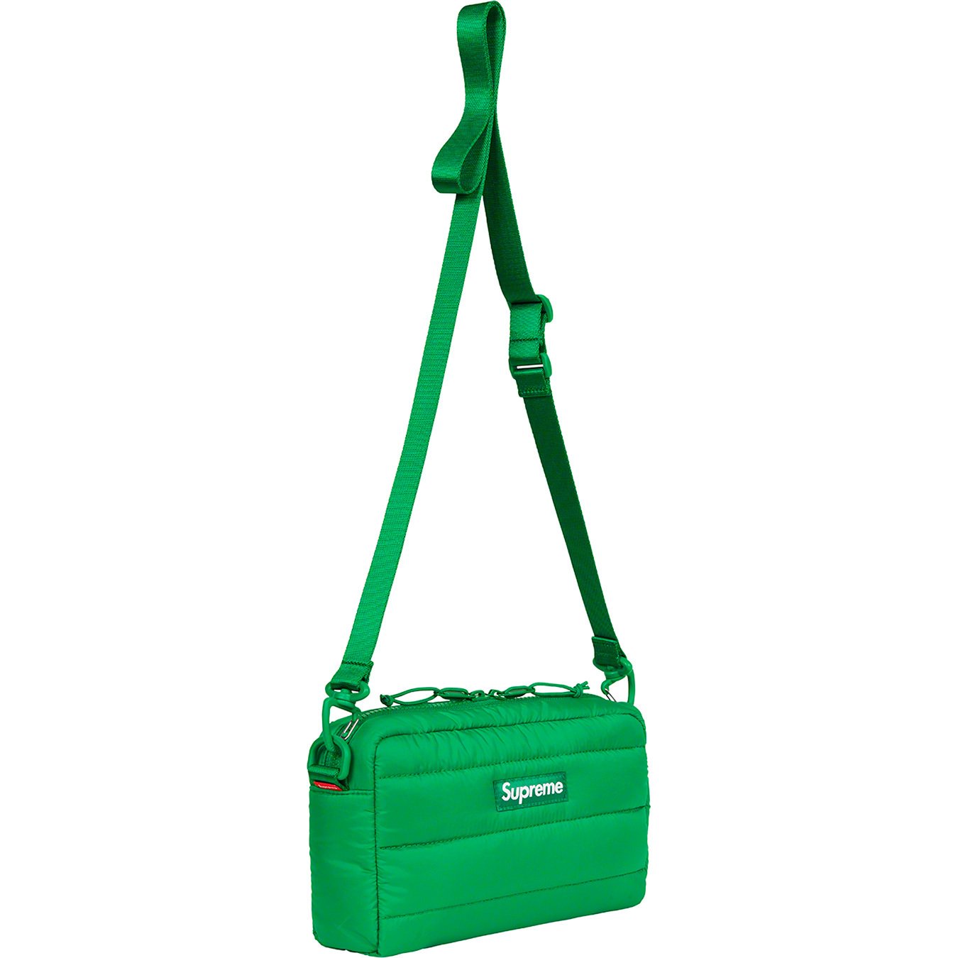 Supreme Puffer Side Bag Green