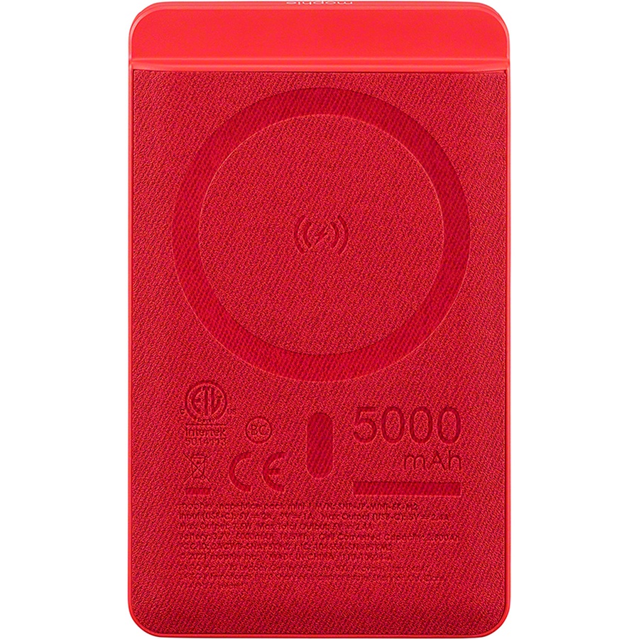 Details on Supreme mophie snap+ juice pack mini Red from fall winter
                                                    2022 (Price is $78)