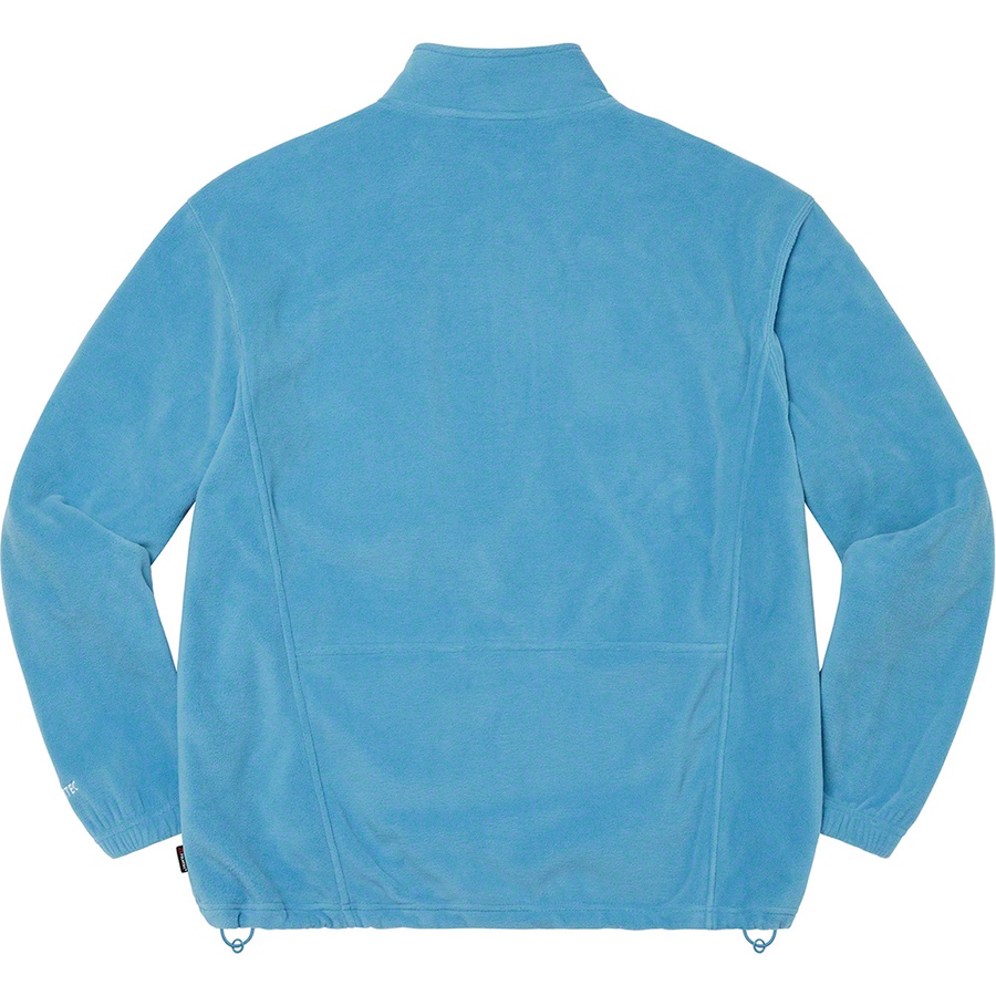 Details on Polartec Zip Jacket Dusty Teal from fall winter
                                                    2022 (Price is $148)