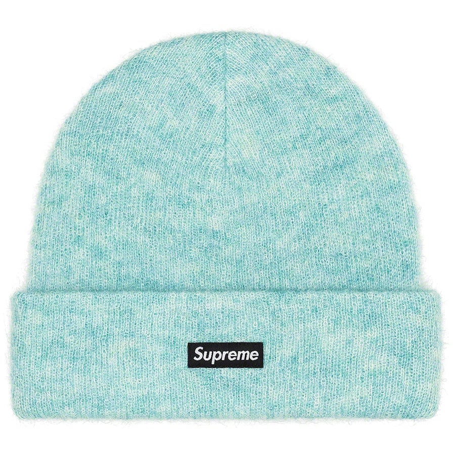 Details on Mohair Beanie Light Blue from fall winter
                                                    2022 (Price is $44)