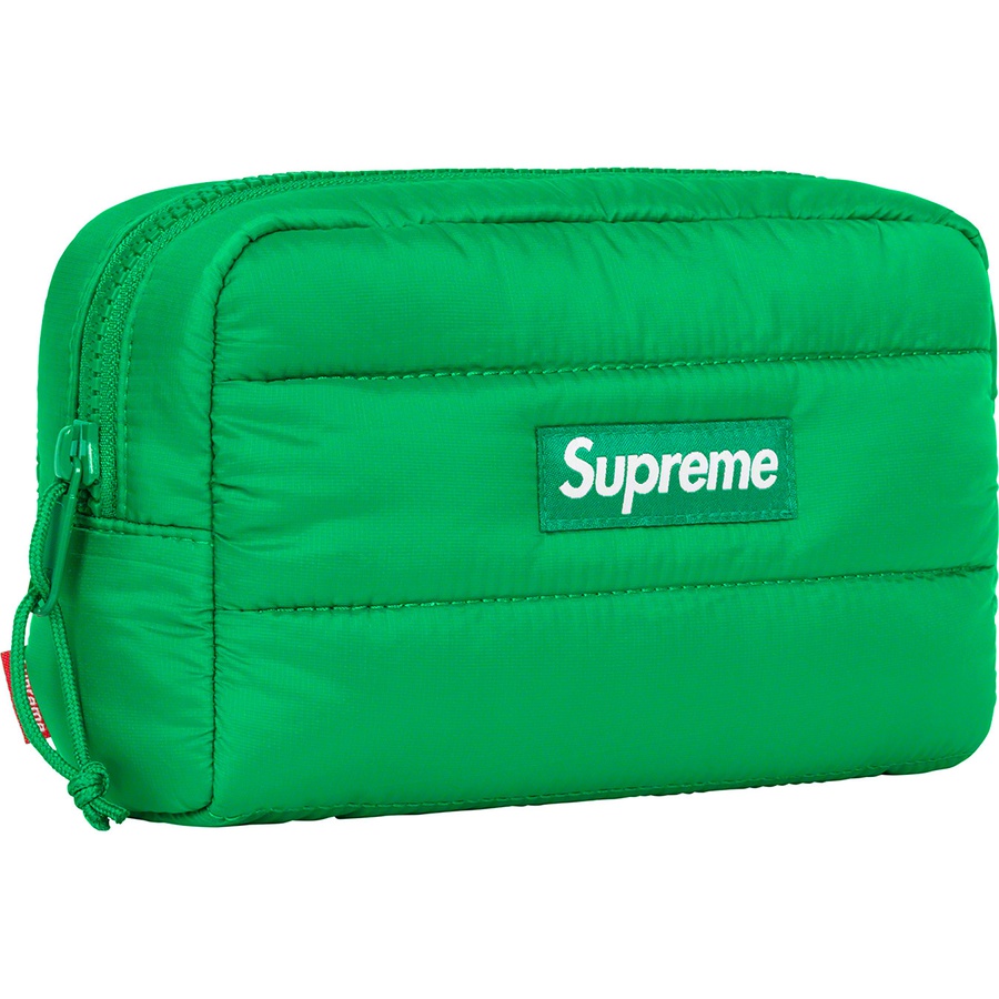 Details on Puffer Pouch Green from fall winter
                                                    2022 (Price is $48)