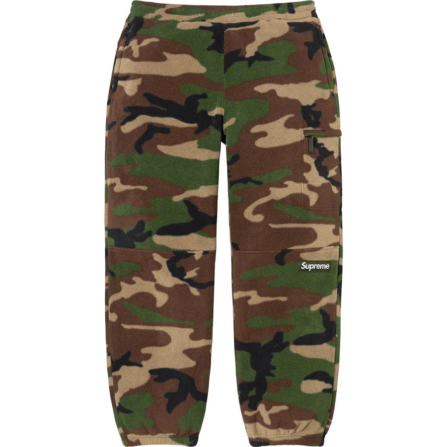 Details on Polartec Pant Woodland Camo from fall winter
                                                    2022 (Price is $138)
