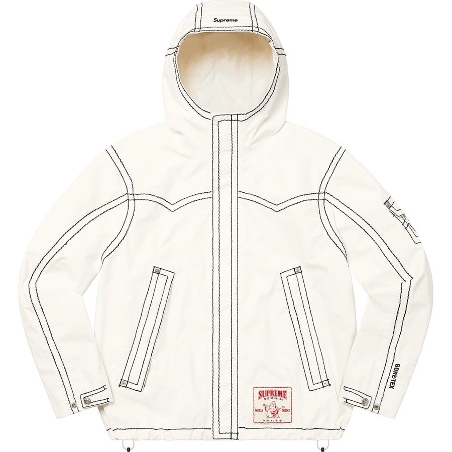 Details on Supreme True Religion GORE-TEX Shell Jacket Natural from fall winter
                                                    2022 (Price is $478)