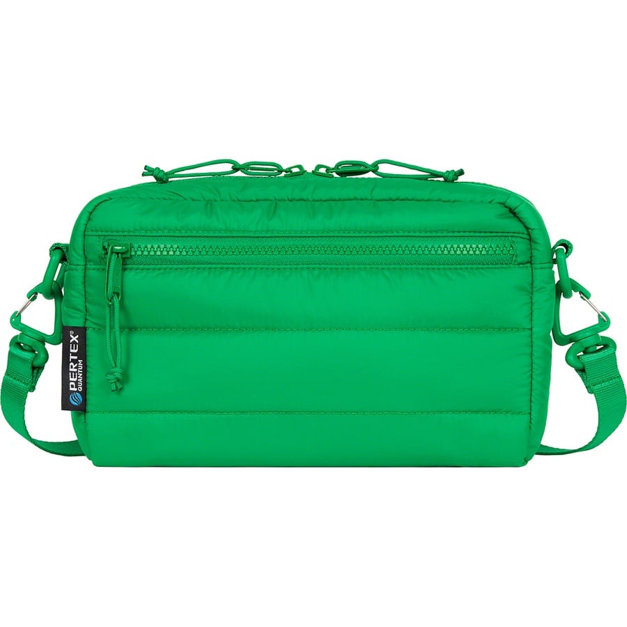 Details on Puffer Side Bag Green from fall winter
                                                    2022 (Price is $58)