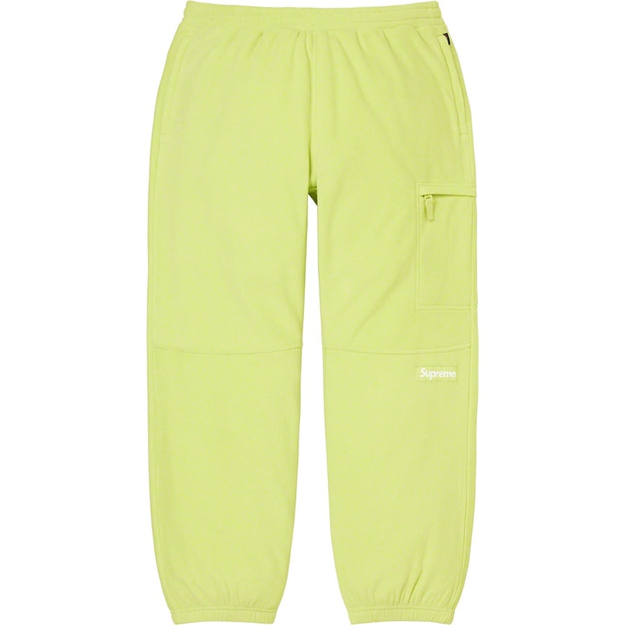 Supreme Polartec Pant (FW22) - Lime - $138