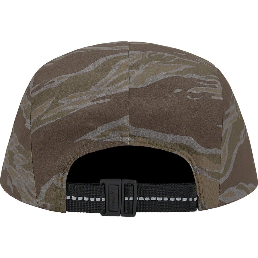 Details on Tiger Camo Reflective Camp Cap Brown from fall winter
                                                    2022 (Price is $58)